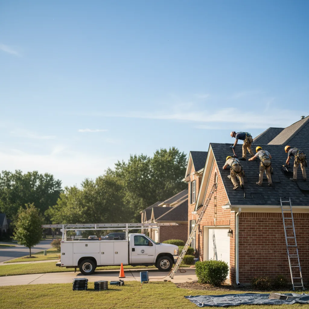 Roof Repair in Spottsville